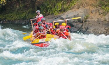Rafting on the River Nile, Uganda